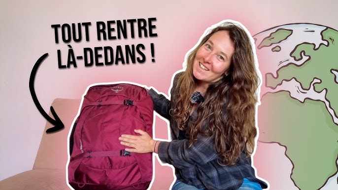 Sac à dos de trek & voyage 50L - Travel 100 FORCLAZ