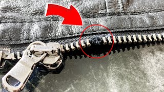 The tailor shared a secret! How to fix a broken zipper with your own hands! by Двойная Порция Полезных Советов 5,964 views 3 months ago 5 minutes, 46 seconds