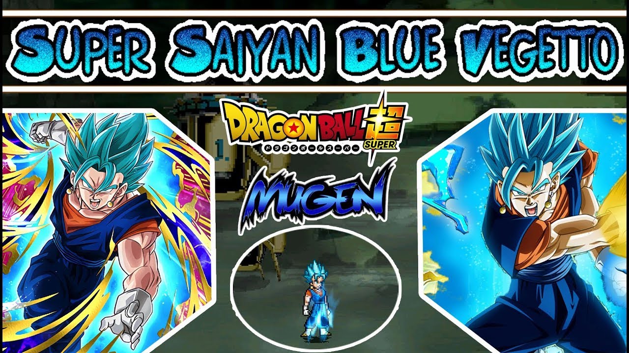 M.U.G.E.N. CHAR | Super Saiyan Blue Vegetto by InSeph