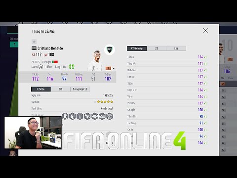 FIFA ONLINE 4: Test Hàng Khủng CRISTIANO RONALDO 21TS - Con Hàng Được Săn Đón Nhiều Nhất TCCN FO4 VN