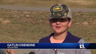 President Trump visits tornado victims in Alabama