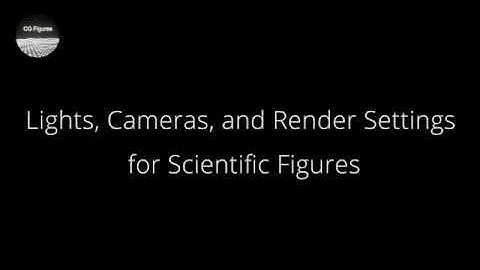 How I Setup Lighting, Cameras, and Renders in Blender for Scientific Figures