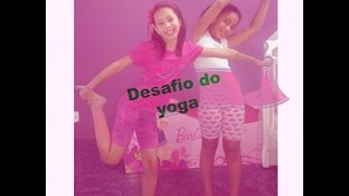 Desafio Do Yoga Com A Minha Prima