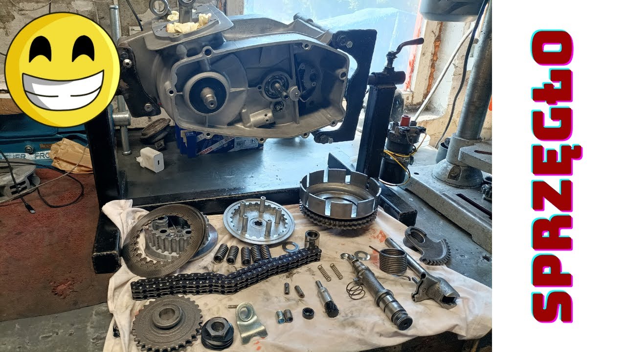 JAWA 350 TS montaż sprzęgła
