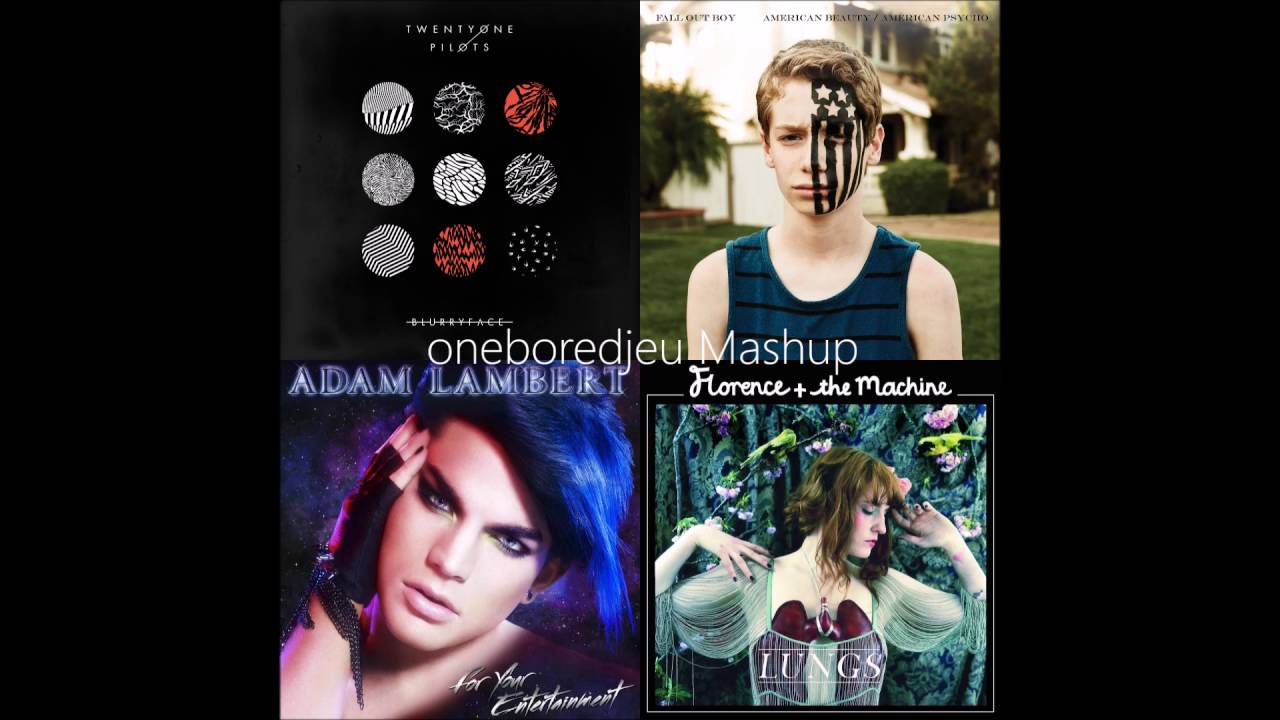 Birthday Ride - twenty one pilots vs. Fall Out Boy, Adam Lambert, & Florence + The Machine (Mashup)