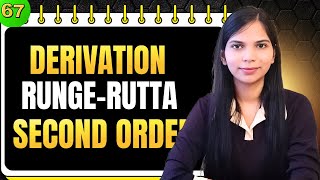 Derivation Of Runge Kutta Method Second Order | Rk2 Method
