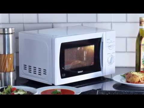 Igenix IG2008 Solo Manual Microwave, 5 Power Levels Defrost , 35 Minute Timer, 800 W, 20 L White