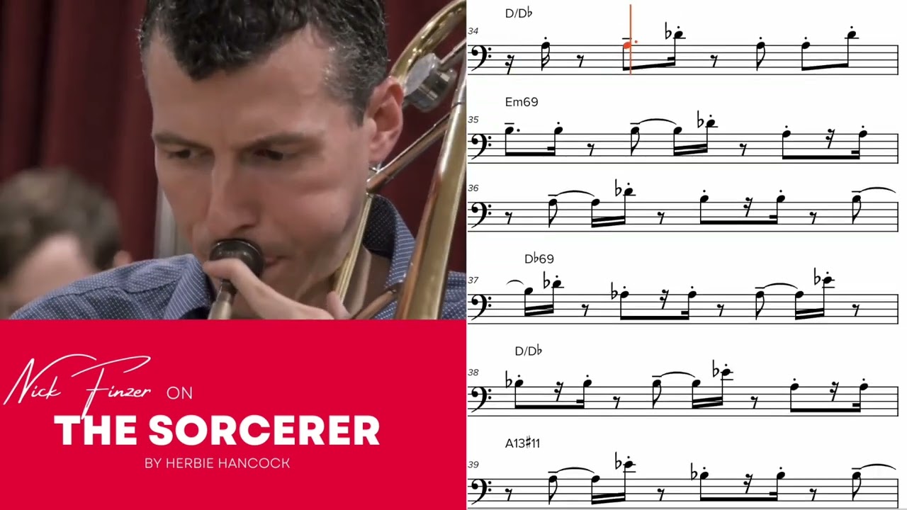 This Nick Finzer Jazz Trombone Solo On The Sorcerer Herbie Hancock This Nick Finzer Jazz Trombone Solo On The Sorcerer Herbie Hancock