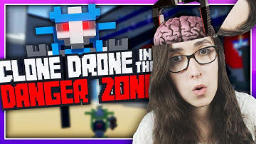 WE HAVE BECOME A ROBOT!?! :: Clone Drone in the Danger Zone Funny Moments Gameplay