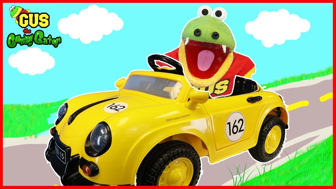 Unbox, Race, and Play test driving Race Car Power Wheels Ride On! YouTube