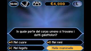 Chi Vuol Essere Milionario? (GBA) - €1.000.000 (480p) screenshot 3
