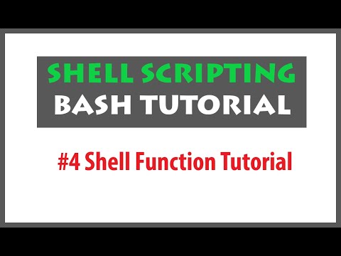 Shell Scripting - Shell Function | Shell Scripting Linux | Bash Tutorial | Shell Programming