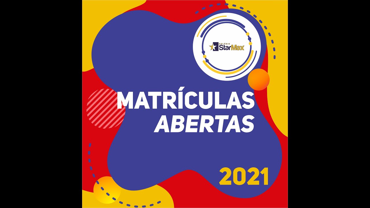 STAR MAX - MATRICULAS ABERTAS 2021 - YouTube