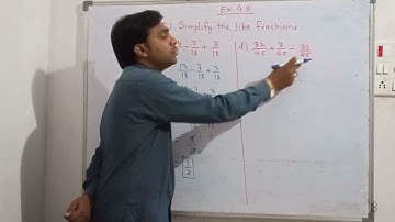 Viva Maths class 5th Ch.4 Fraction -Addition and Subtraction Exercise 4.5 part 1 #mathstricks #fract