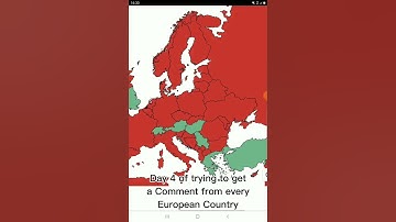 Day 4 of trying to Get a Comment from EVERY European Country. #shorts