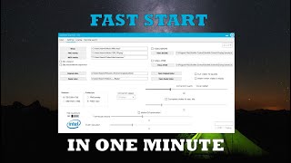 Quick start in one minute.
