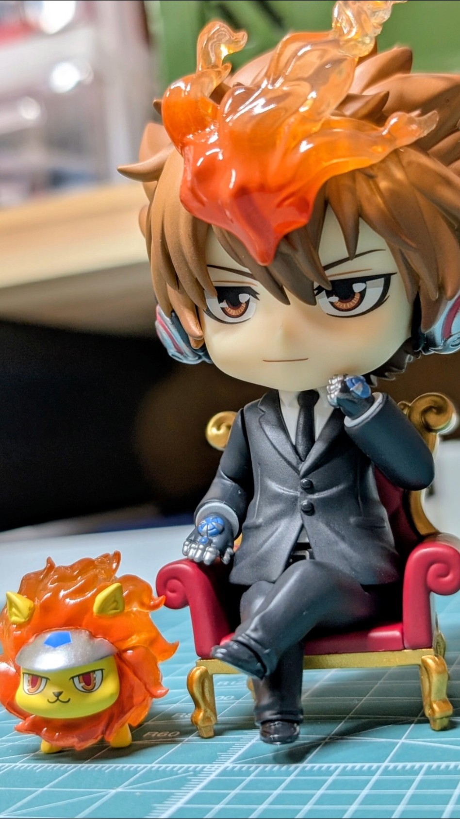 ねんどろいど 沢田綱吉 黒スーツVer #家庭教師ヒットマンreborn #未来