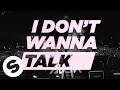 Alok  hugel  i dont wanna talk feat amber van day official lyric