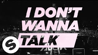 Alok & Hugel - I Don'T Wanna Talk (Feat. Amber Van Day) [Official Lyric Video]