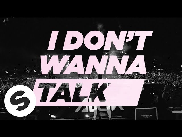 ALOK, HUGEL, AMBER VAN DAY - I Don't Wanna Talk