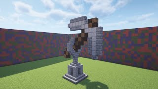 Famous Minecraft Pickaxe Statue Tutorial 1.20.1🔨⛏️ Net Worth