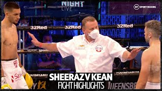 Hamzah Sheeraz v Paul Kean fight highlights | Boxing is back!