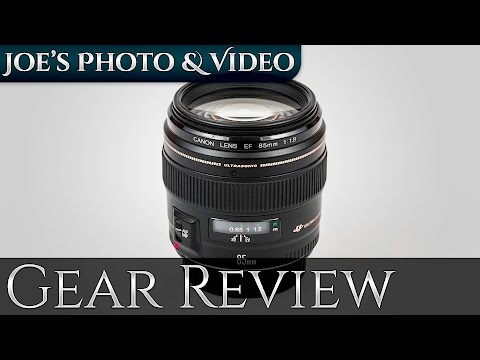 Canon EF 85mm f/1.8 USM Lens (On APS-C) - Gear Review - YouTube
