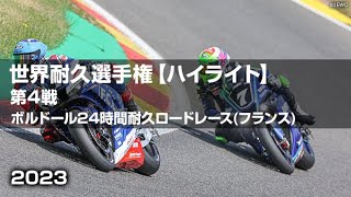 【5min ハイライト】EWC 最終戦「ヨシムラSERT MOTUL」悲願の優勝！FIM 世界耐久選手権(EWC) 2023 第４戦_ボルドール24時間耐久ロードレース(フランス)