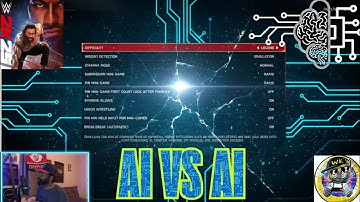 WWE 2K25: The ONLY Sliders That Make CPU vs CPU Matches Exciting! (Max Drama)