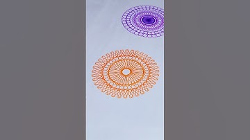 Amazing Design #satisfying #spirograph #shorts #youtubeshorts #artwork #skills #art #asmr #viral