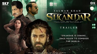 SIKANDAR - Hindi Trailer | Salman Khan | Vidyut Jammwal, Nora Fatehi, A.R. Murugadoss, Aarahn Akhtar