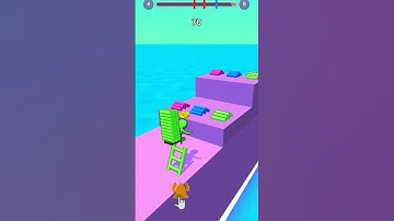 Ladder Race Gameplay All Levels ll 3D Games Max Level 🔥ll #8 #Shorts