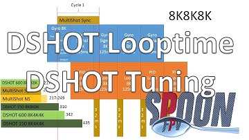 Dshot Setup, DSHOT Vs Multishot Comparison, Looptime CycleTime