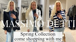 MASSIMO DUTTI  HAUL TRY ON SPRING COLLECTION | COME SHOPPING WITH ME TO MASSIMO DUTTI