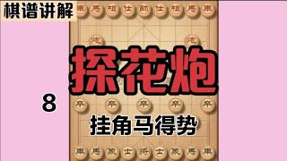 探花炮——棋谱讲解——挂角马得势