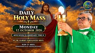 MONDAY HOLY MASS | 12 OCTOBER 2026 | 28TH WEEK IN ORDINARY TIME II by Albert #holymass #dailymass