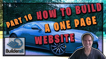 How To Build A 1 Page Website Builderall Tips Part 16