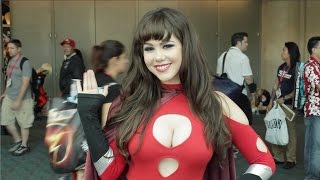 Playmate Claire Sinclair At Comic-Con 2014 Full Interview