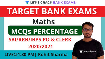 MCQs on Ratio & Proportion | Maths | Target IBPS/RRB/SBI PO/Clerk 2020/2021 | Rohit Sharma