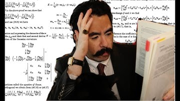 Formulae of Weingarten & Gauss, Theorema Egregium Differential Geometry Reading Stream Ep. 17