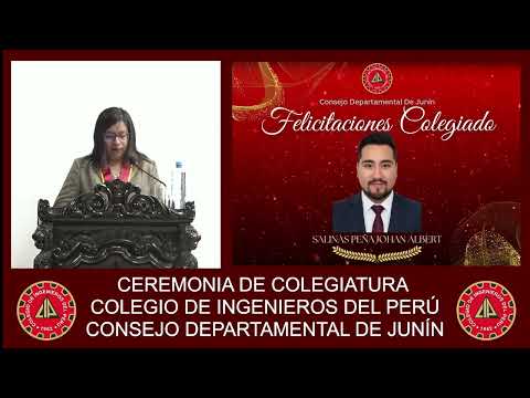 Ceremonia de Colegiatura 19 de Agosto del 2026