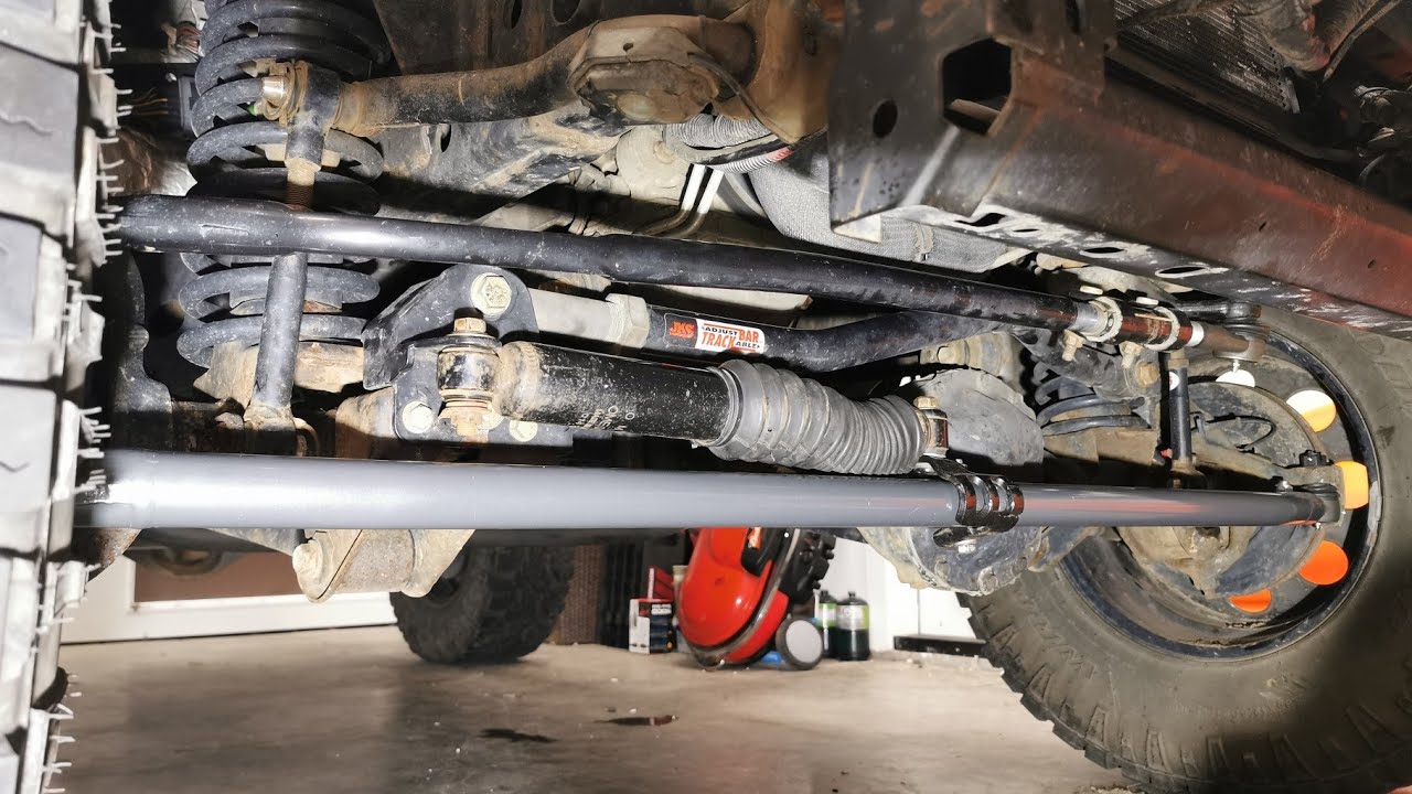 HOW TO INSTALL OR CHANGE STEERING TIE ROD ON JEEP WRANGLER JK - YouTube