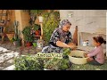 سيدة إيرانية ريفية آثارت ضجه بروتينها وتعليم ابنتها أعمال المنزل ابهرت العالم