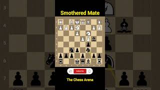 Smothered Mate #shorts #youtubeshorts #chess #chessstrategy