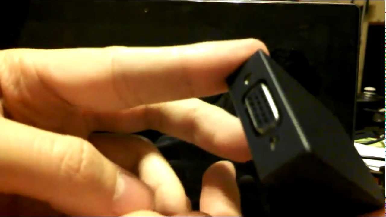 Surface Pro Minidisplayport To Vga Adapter Youtube