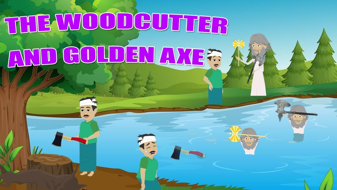 THE GOLDEN AXE|Kids Stories|English Stories|Bedtime Stories