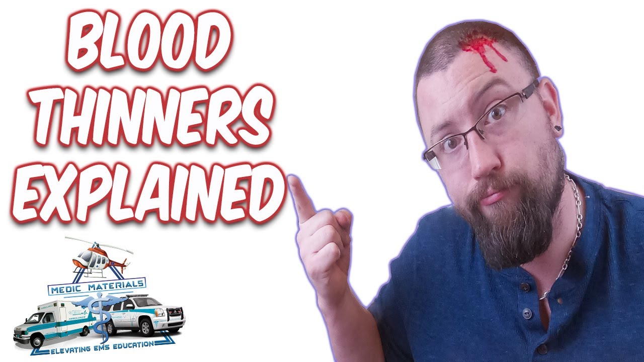 Blood Thinners Explained (Anticoagulant & Antiplatelet)| EMT/Paramedic Medications | Medic Materials