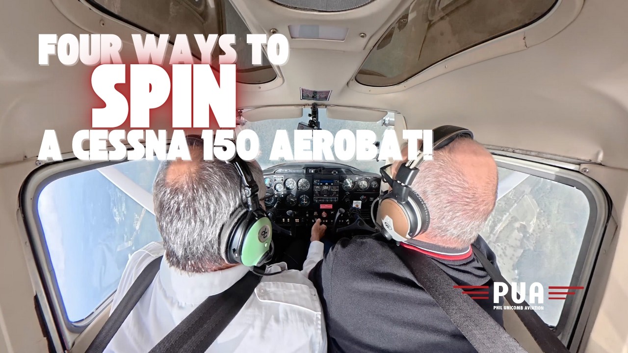 FOUR COMMON WAYS PILOTS FIND THEMSELVES IN ACCIDENTAL SPINS!!