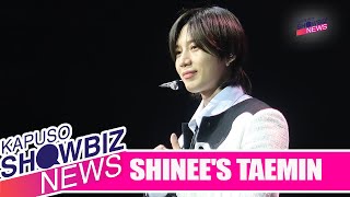 Kapuso Showbiz News: SHINees Taemins first-ever Manila stage as a soloist