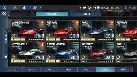 NFS No Limits | My Garage | September 2021